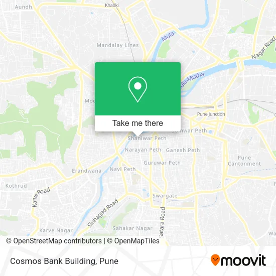 Cosmos Bank Building map