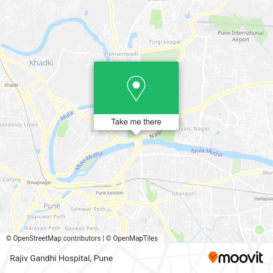 Rajiv Gandhi Hospital map