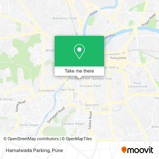 Hamalwada Parking map