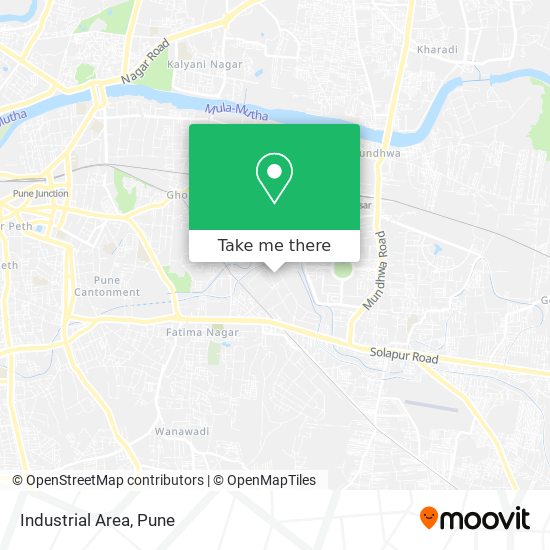 Pune Industrial Area Map How To Get To Industrial Area In Pune & Velhe By Bus?