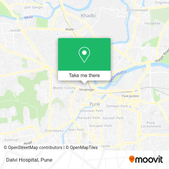 Dalvi Hospital map