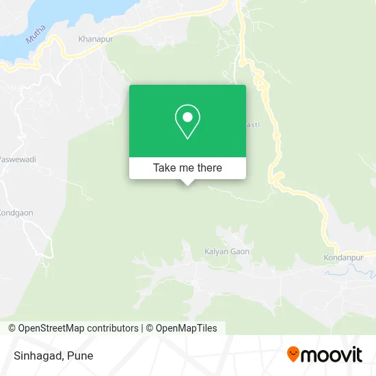 Sinhagad map