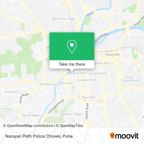 Narayan Peth Police Chowki map