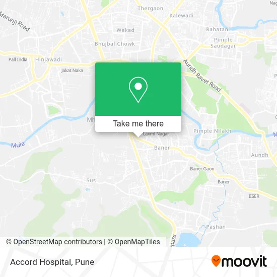 Accord Hospital map