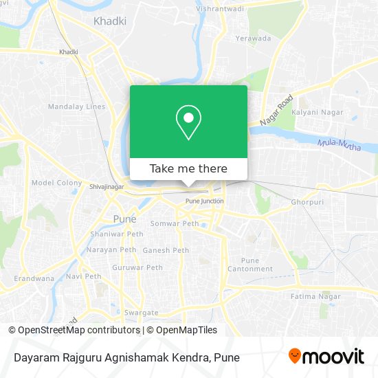 Dayaram Rajguru Agnishamak Kendra map
