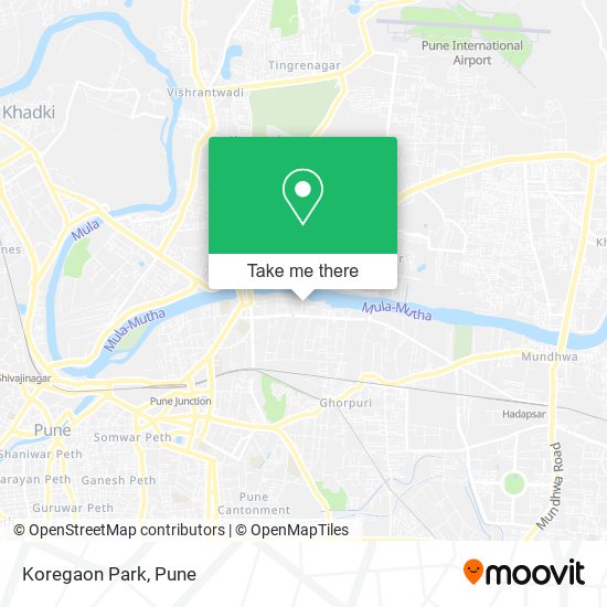 Koregaon Park map