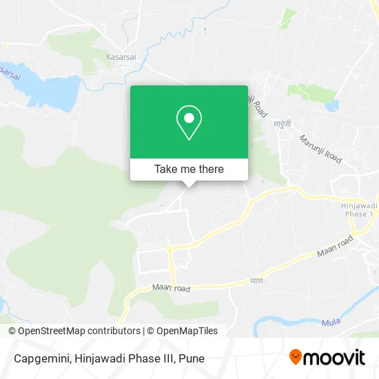 Capgemini, Hinjawadi Phase III map