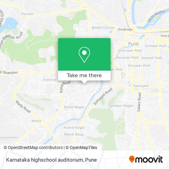 Karnataka highschool auditorium map