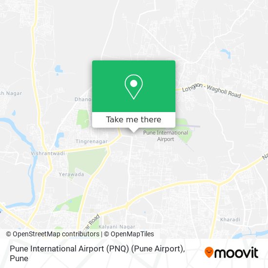 Pune International Airport (PNQ) (Pune Airport) map