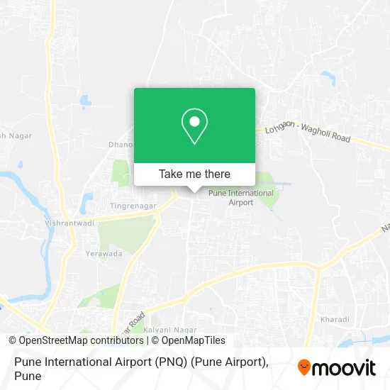 Pune International Airport (PNQ) (Pune Airport) map