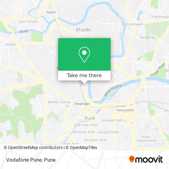 Vodafone Pune map