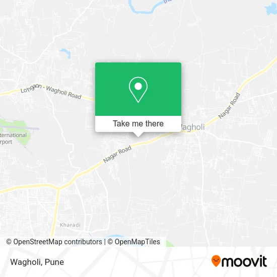 Wagholi map