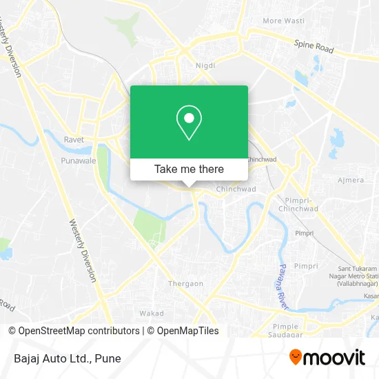 Bajaj Auto Ltd. map