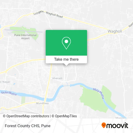 Forest County CHS map