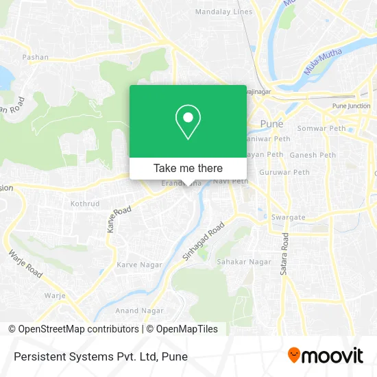 Persistent Systems Pvt. Ltd map