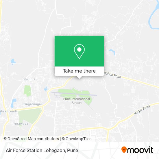 Air Force Station Lohegaon map