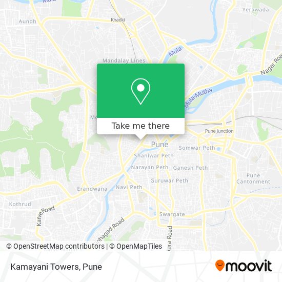 Kamayani Towers map