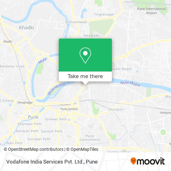 Vodafone India Services Pvt. Ltd. map