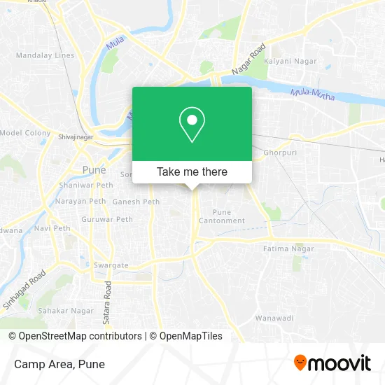 Camp Area map