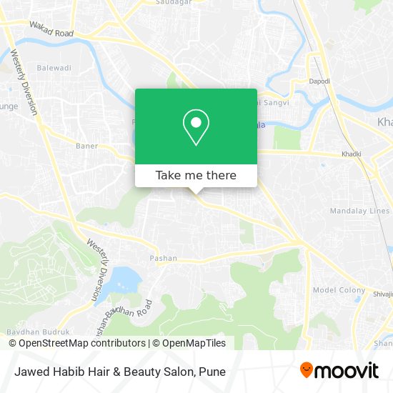 How to get to Jawed Habib Hair & Beauty Salon in Pune & Velhe by Bus?