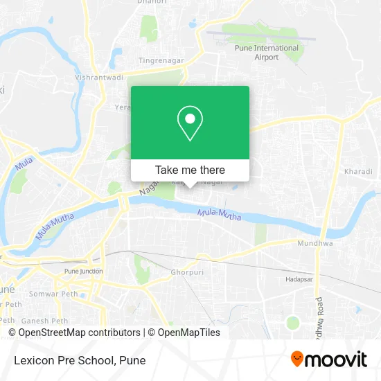 Lexicon Pre School map