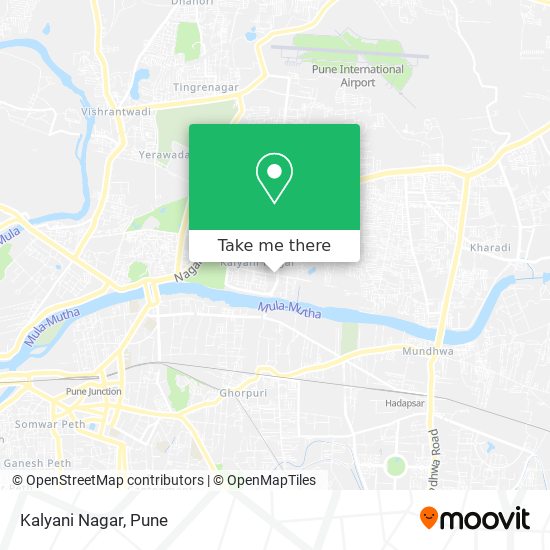 Kalyani Nagar map