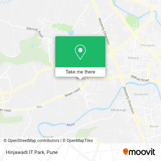 HINJAWADI IT PARK map