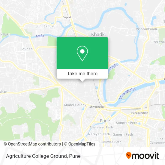 Agriculture College Ground map