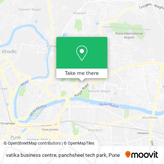 vatika business centre, panchsheel tech park map