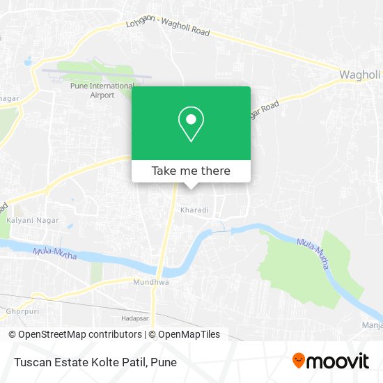 Tuscan Estate Kolte Patil map