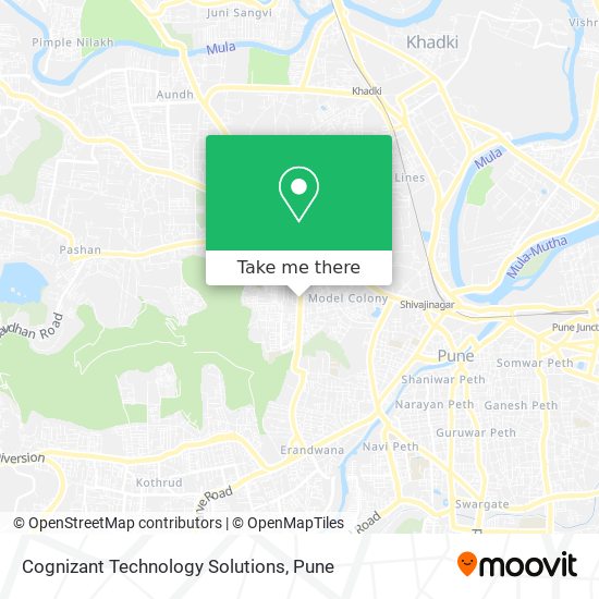 Cognizant Technology Solutions map