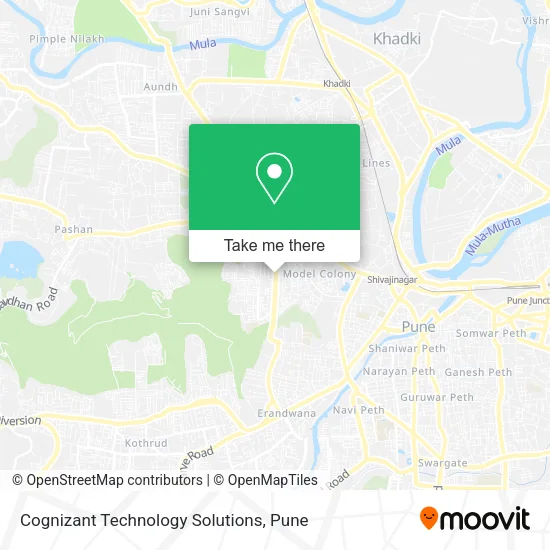 Cognizant Technology Solutions map
