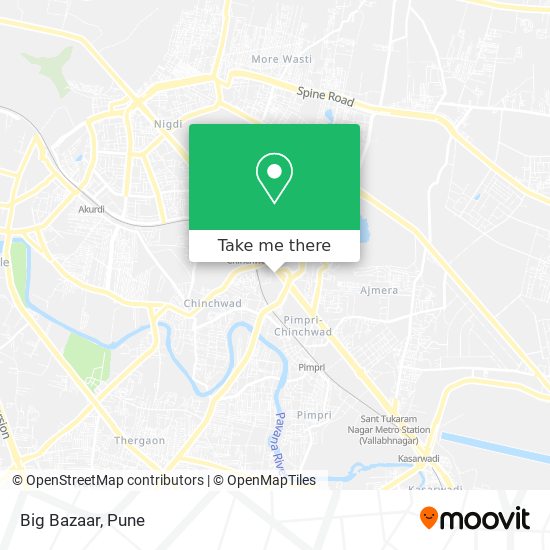 Big Bazaar map