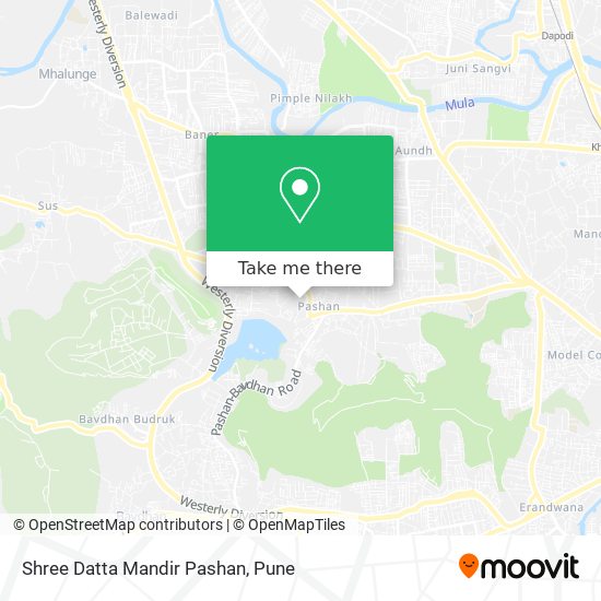 Shree Datta Mandir Pashan map