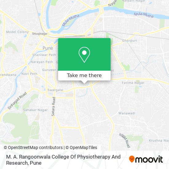 M. A. Rangoonwala College Of Physiotherapy And Research map