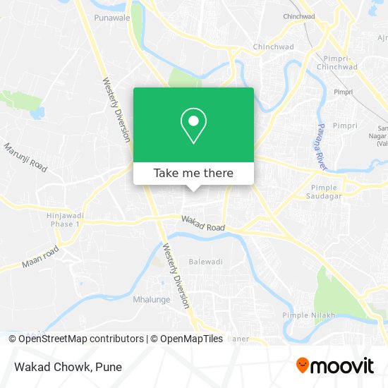 Wakad Chowk map