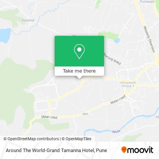 Around The World-Grand Tamanna Hotel map