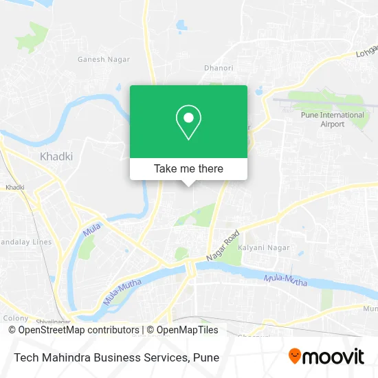 Tech Mahindra Business Services map