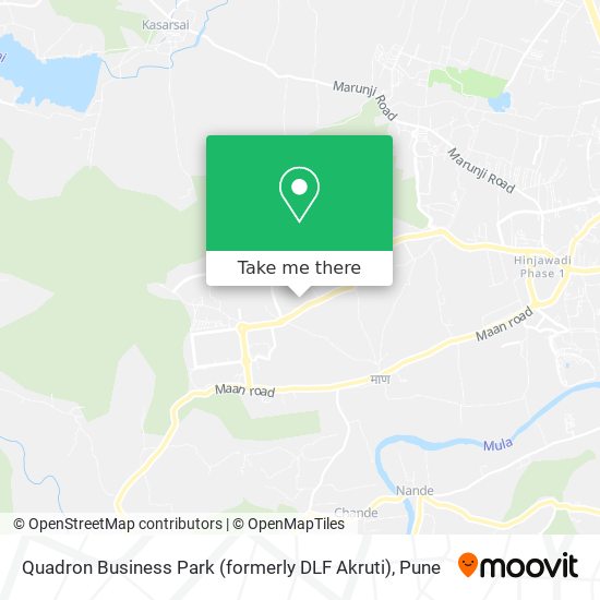 Quadron Business Park (formerly DLF Akruti) map