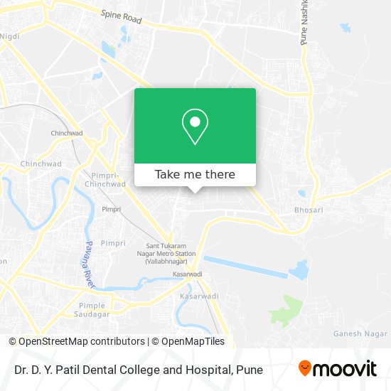 Dr. D. Y. Patil Dental College and Hospital map