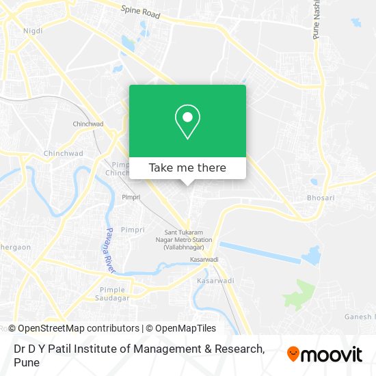 Dr D Y Patil Institute of Management & Research map