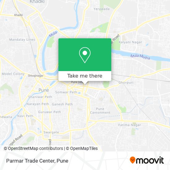 Parmar Trade Center map