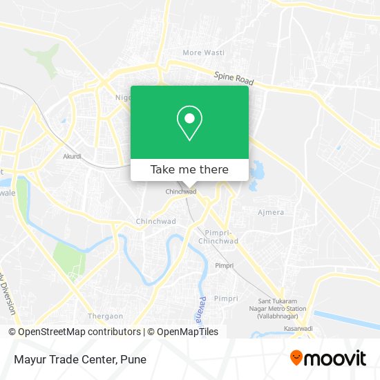 Mayur Trade Center map