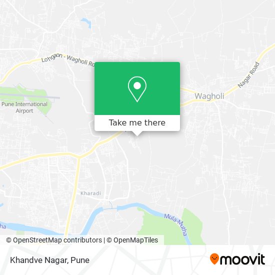 Khandve Nagar map