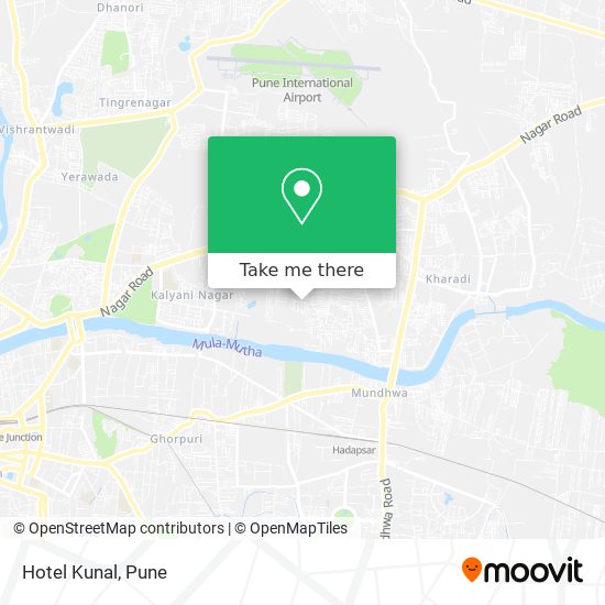 Hotel Kunal map