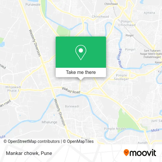 Mankar chowk map
