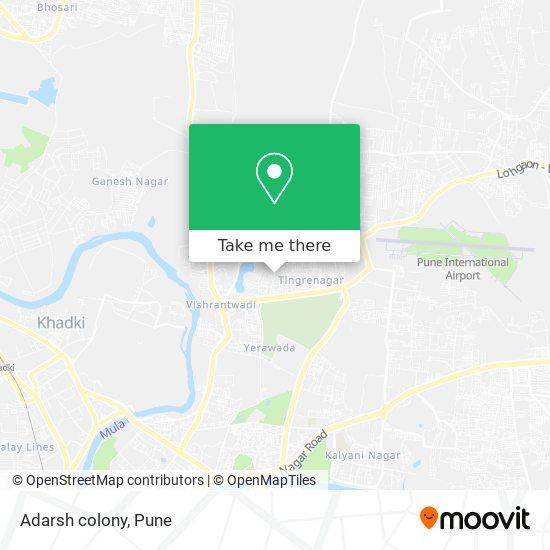 Adarsh colony map