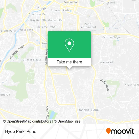 Hyde Park map