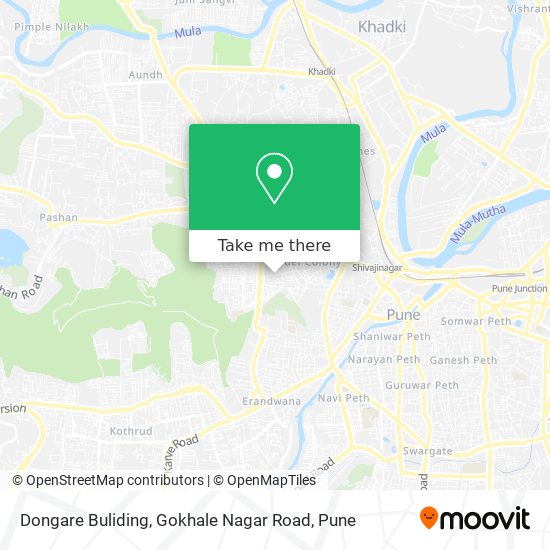 Dongare Buliding, Gokhale Nagar Road map