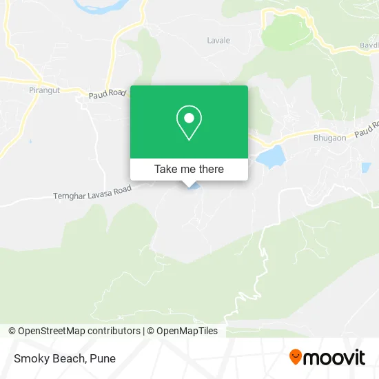 Smoky Beach map